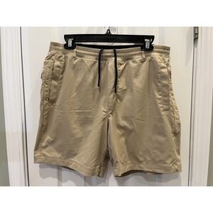Bird Dogs Classic Original Khaki Shorts Men's XL Lined 7" Inseam Logo Gym Casual